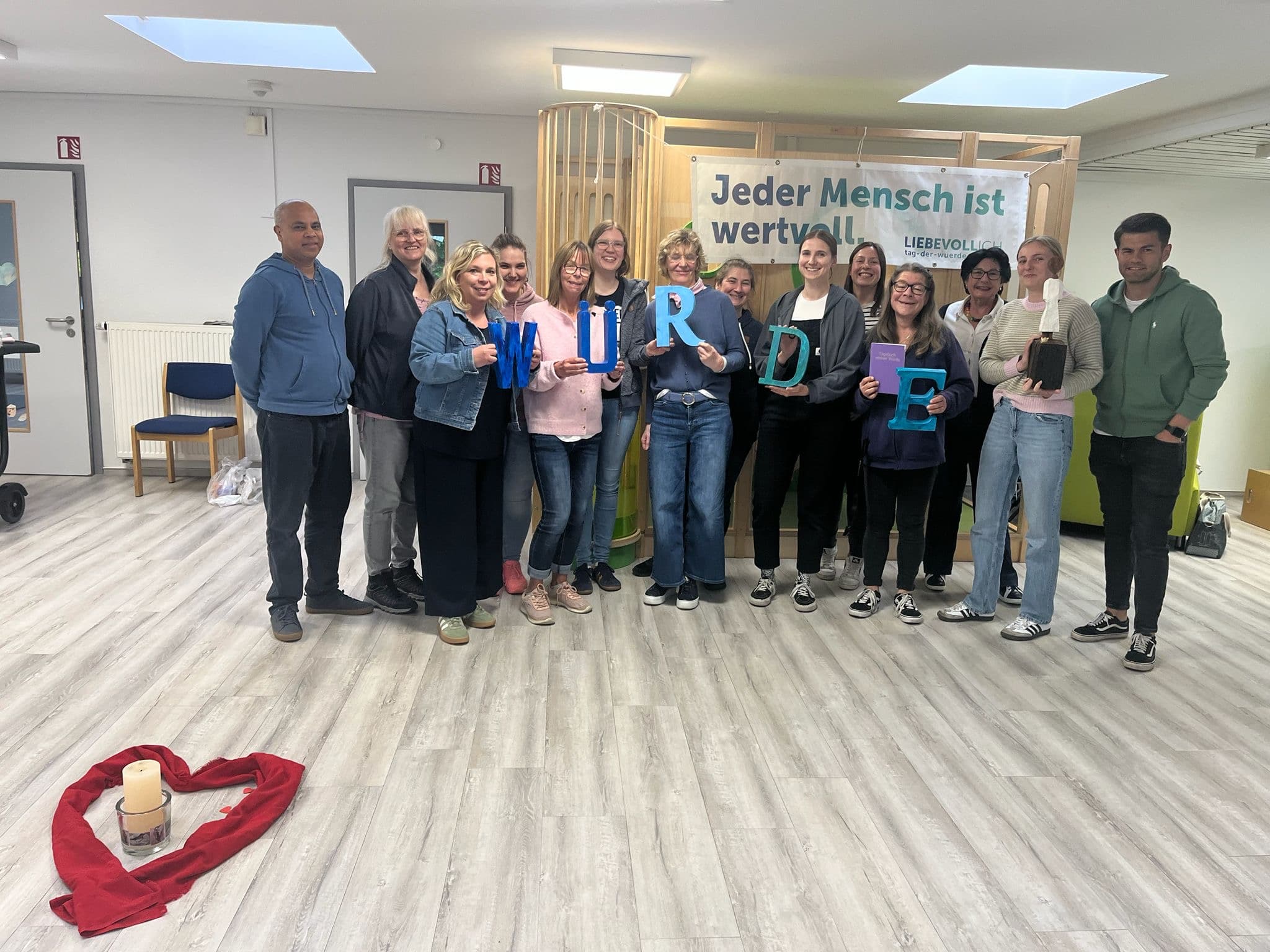 Group photo from the Dignity Ambassador training for educators